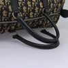 CHRISTIAN DIOR BOSTON BAG 30 TROTTER CANVAS