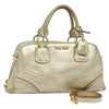 Vintage Miu Miu Bag - Gold Leather