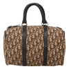 CHRISTIAN DIOR BOSTON BAG 30 TROTTER CANVAS