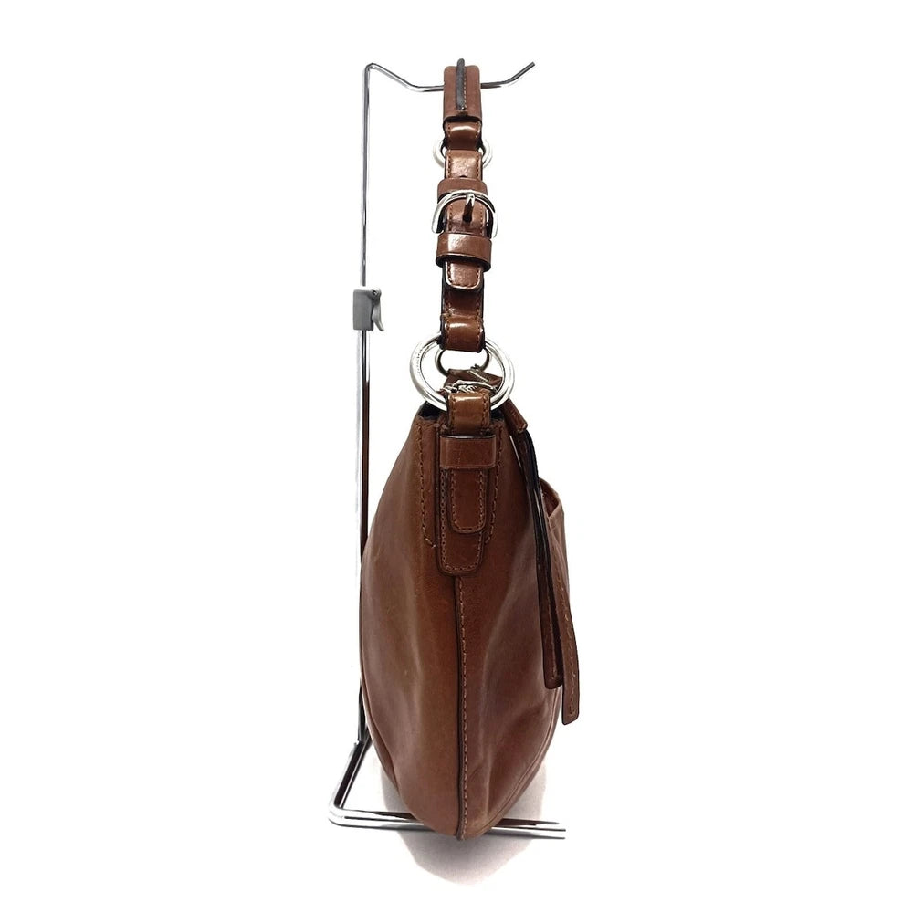 Vintage Coach Veske - Brun Skinn