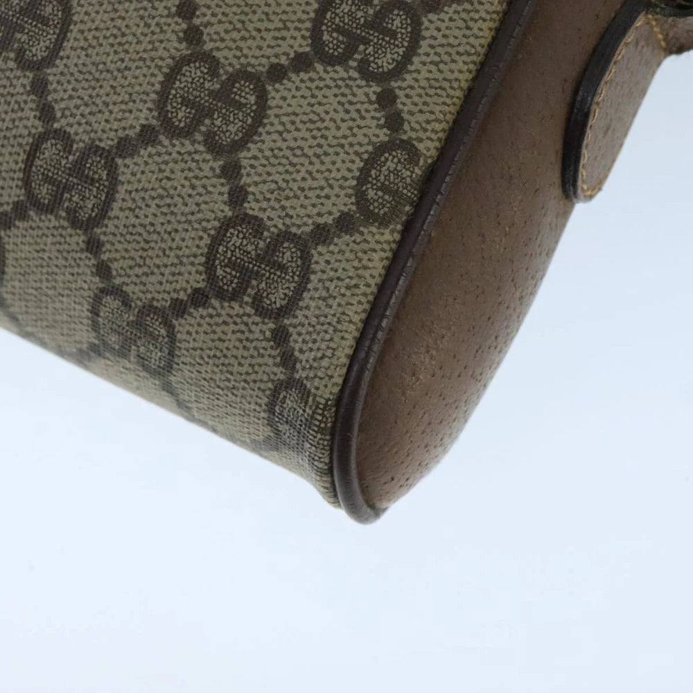 VINTAGE GUCCI CROSSBODY BAG GG SUPREME WEB SHERRY LINE