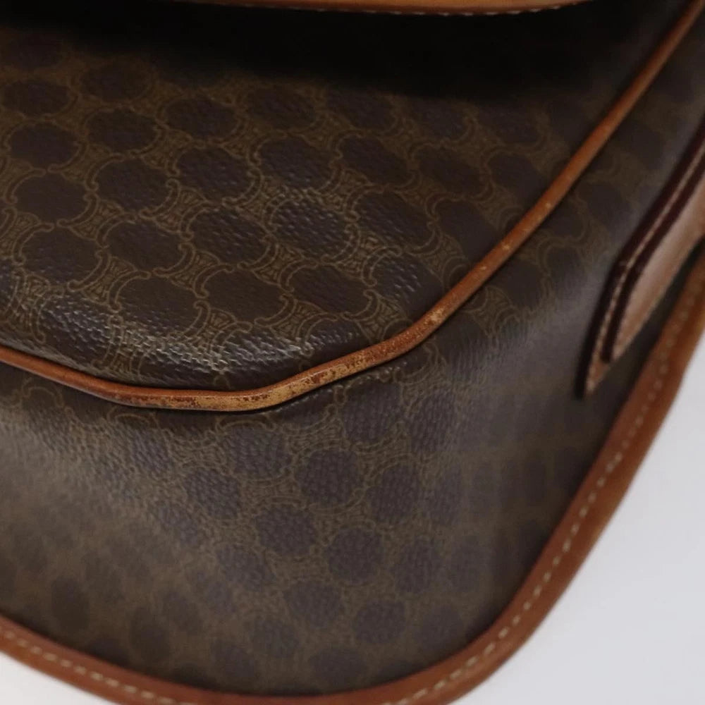 CELINE SHOULDER BAG MACADAM CANVAS