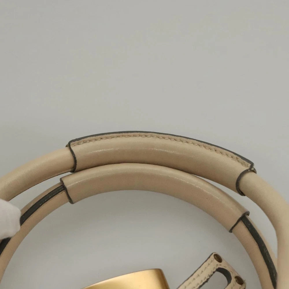 CHLOE PADDINGTON BAG WHITE LEATHER