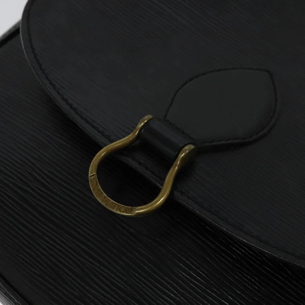 LOUIS VUITTON SAINT CLOUD GM BAG BLACK EPI LEATHER
