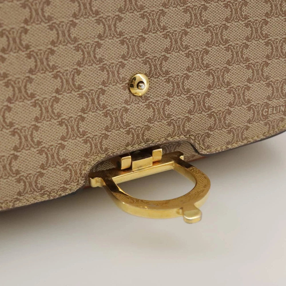 CELINE SHOULDER BAG MACADAM CANVAS
