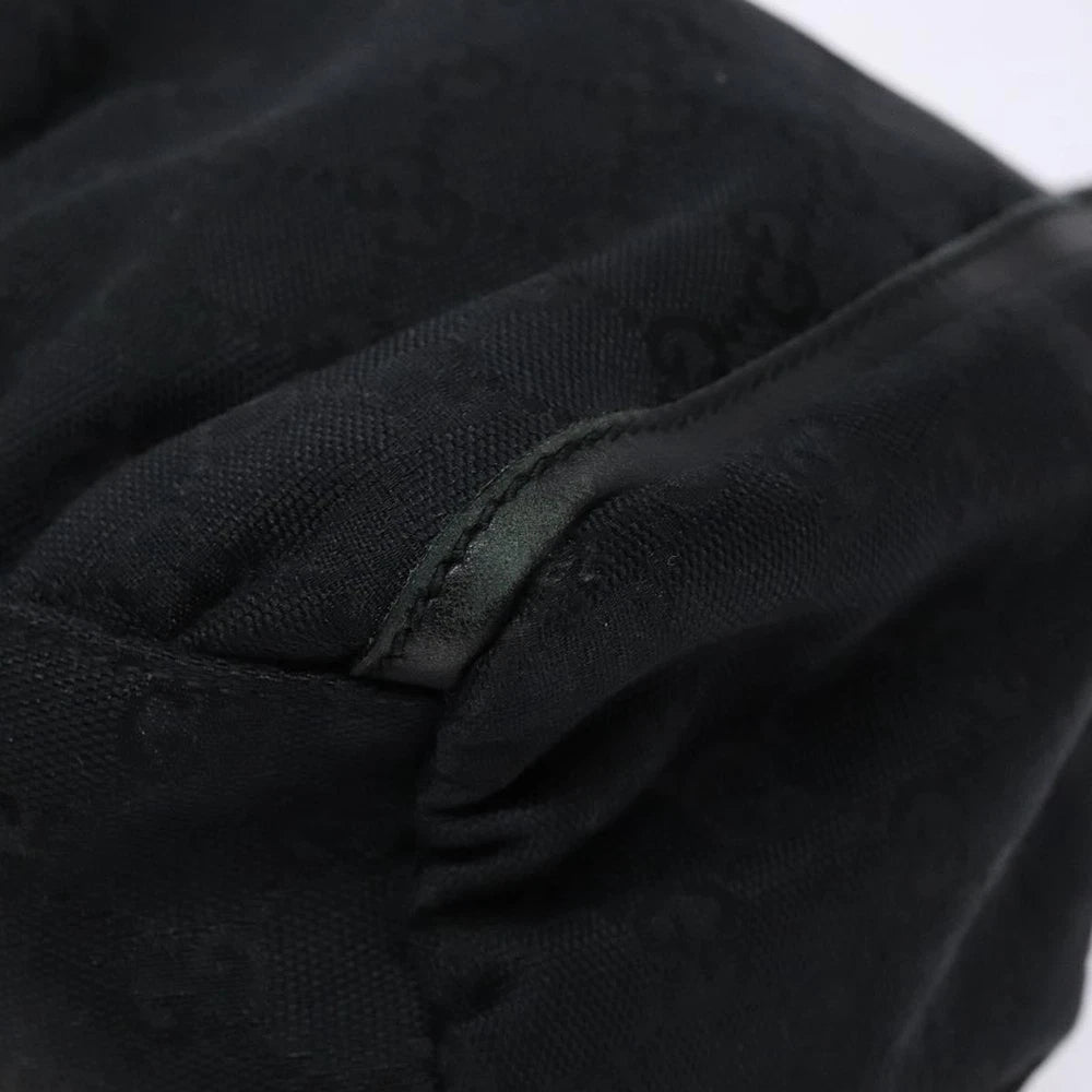 Gucci Abbey Bag - Black GG Canvas