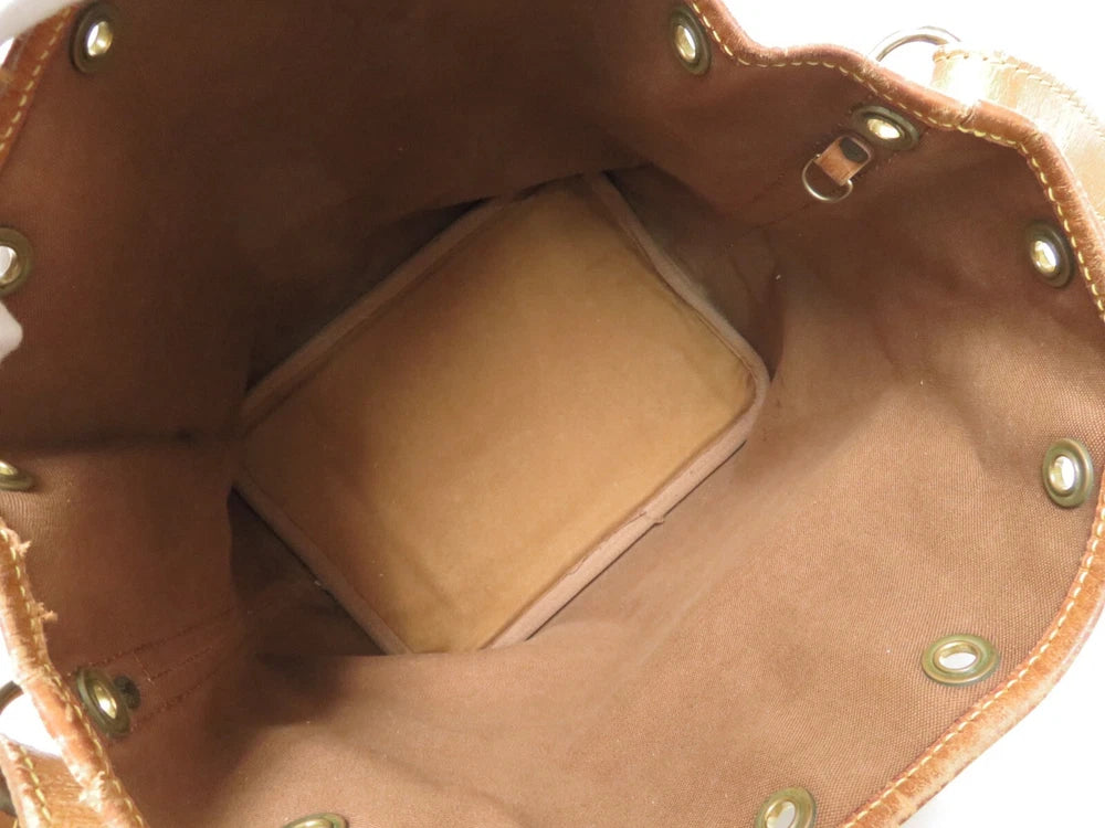 LOUIS VUITTON PETIT NOE BUCKET BAG MONOGRAM CANVAS