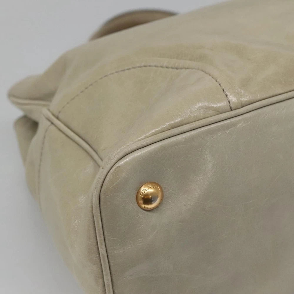 Beige Prada Veske - Skinn