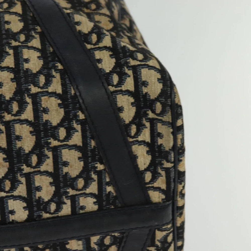 Dior Boston Bag 40 - Navy Trotter Canvas