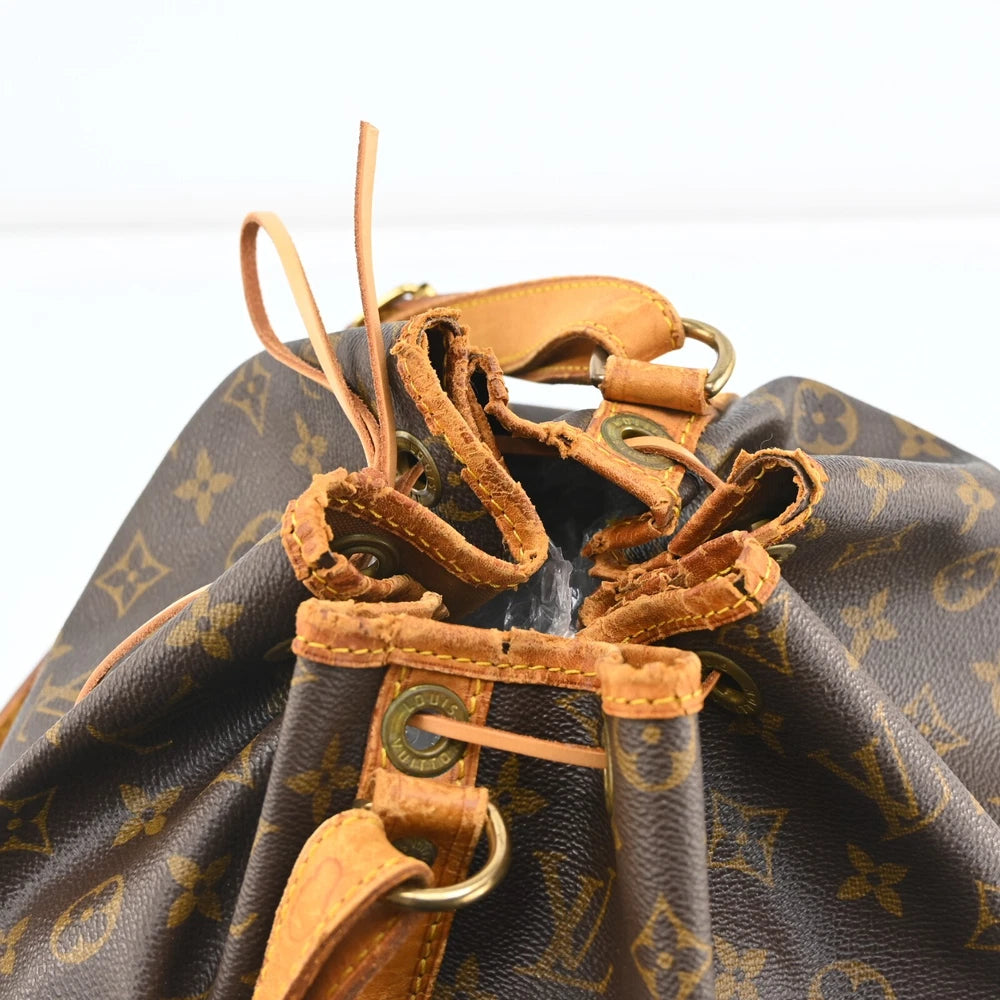 LOUIS VUITTON NOE BUCKET BAG MONOGRAM CANVAS