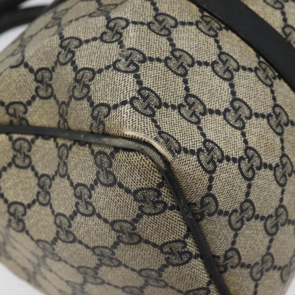 GUCCI BOSTON BAG GG SUPREME SHERRY LINE
