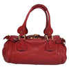 CHLOE PADDINGTON BAG RED LEATHER