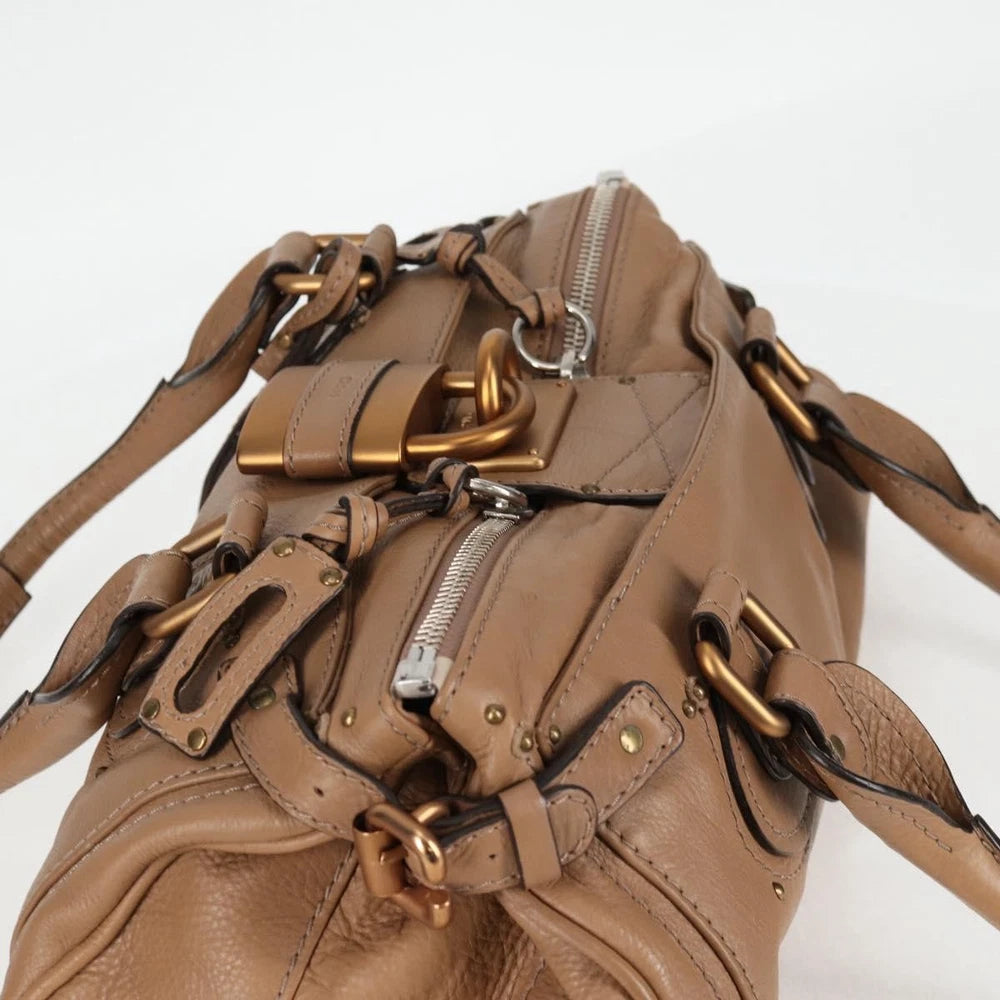 Vintage Chloe Paddington Bag Brun - Leather