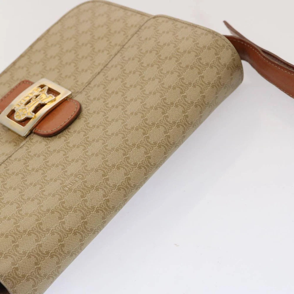 CELINE HORSE CARRIAGE BAG MACADAM CANAVS
