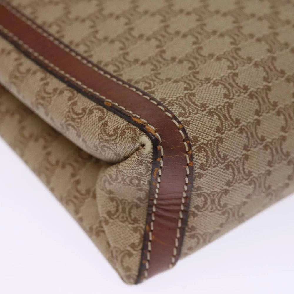 CELINE CLUTCH MACADAM CANVAS