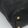 PRADA TOTE BAG BLACK LEATHER