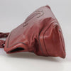 VINTAGE CHANEL COCO MARK BAG RED LEATHER
