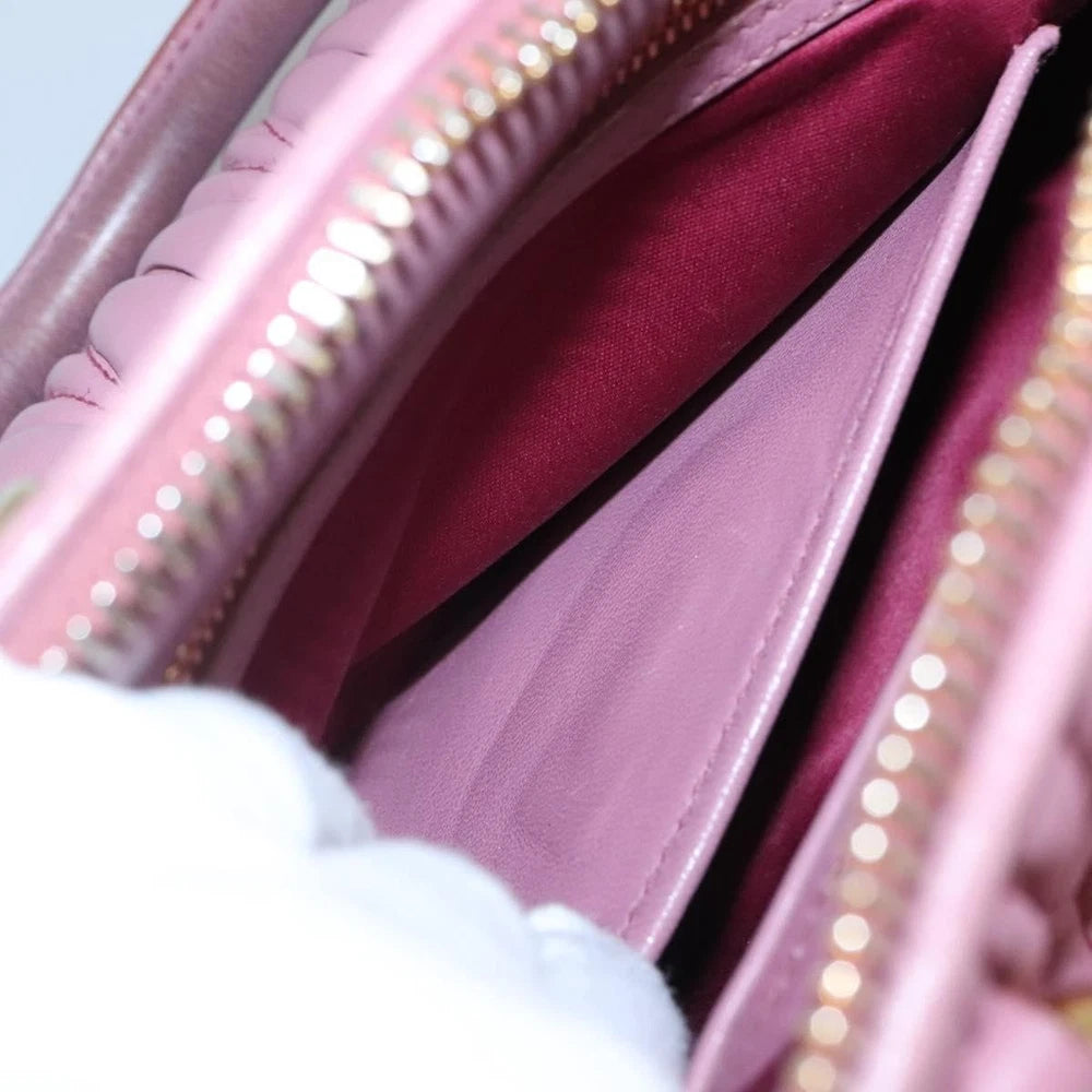 Miu Miu Matelasse Bag - Pink Leather