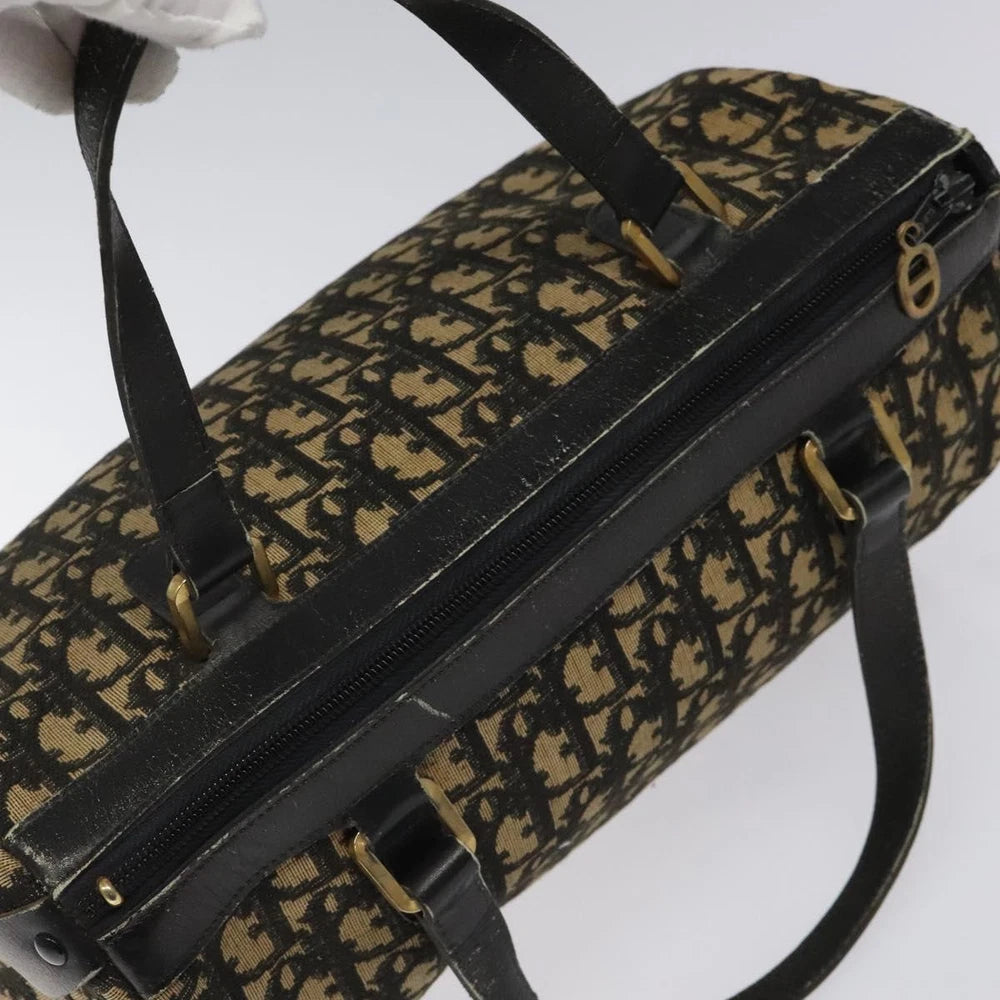 CHRISTIAN DIOR HANDBAG TROTTER CANVAS