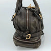 CHLOE PADDINGTON BROWN LEATHER