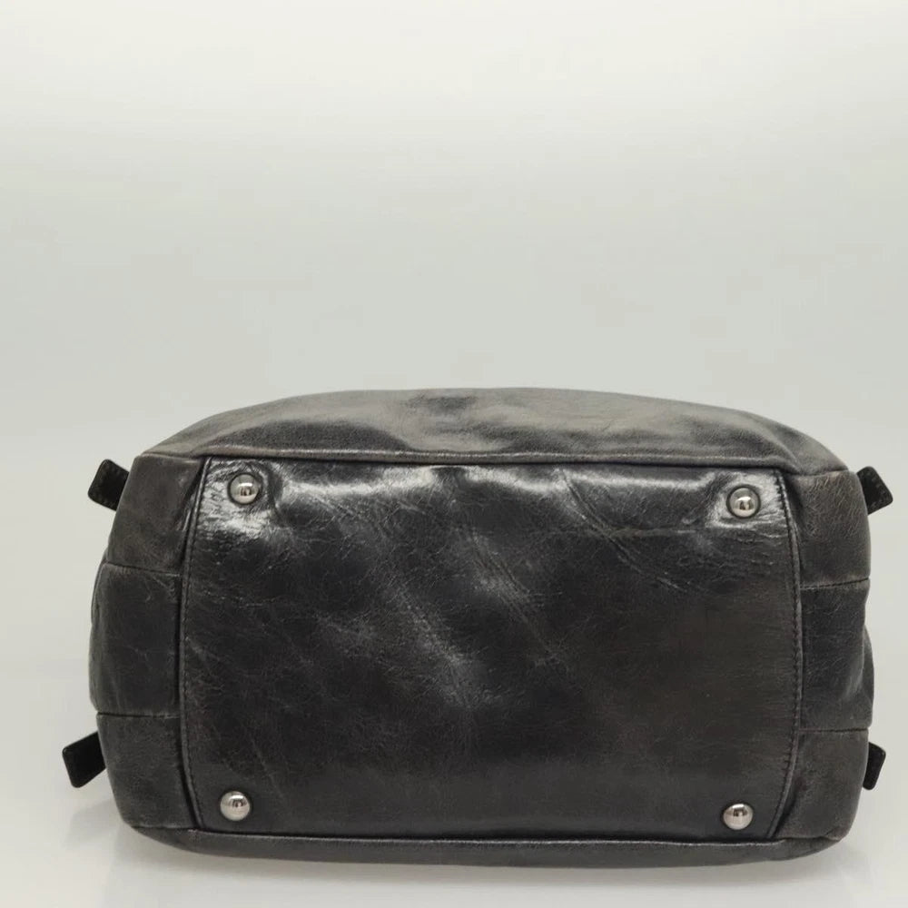 Vintage Miu Miu Handbag Black - Leather