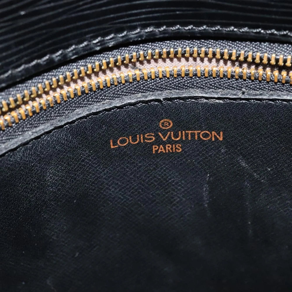 LOUIS VUITTON SAINT CLOUD GM BAG BLACK EPI LEATHER