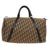 CHRISTIAN DIOR BOSTON BAG 40 TROTTER CANVAS