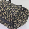 Dior Boston Bag Vintage - Navy Trotter Canvas