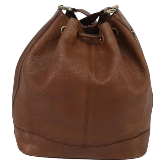 Burberry Bucket Bag - Brown Leather