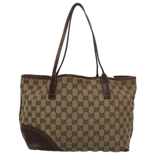 GUCCI SHOULDER BAG GG CANVAS