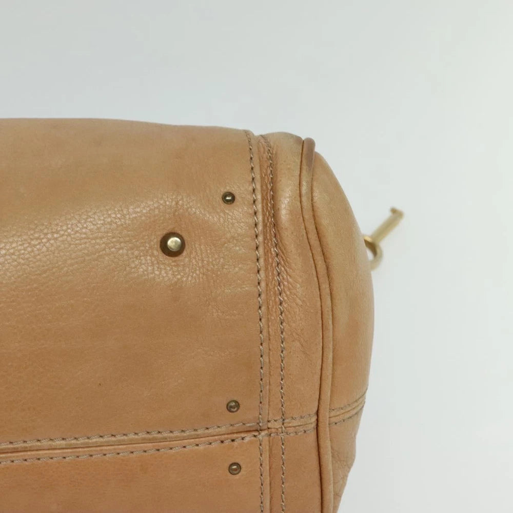 CHLOE PADDINGTON BAG BEIGE LEATHER