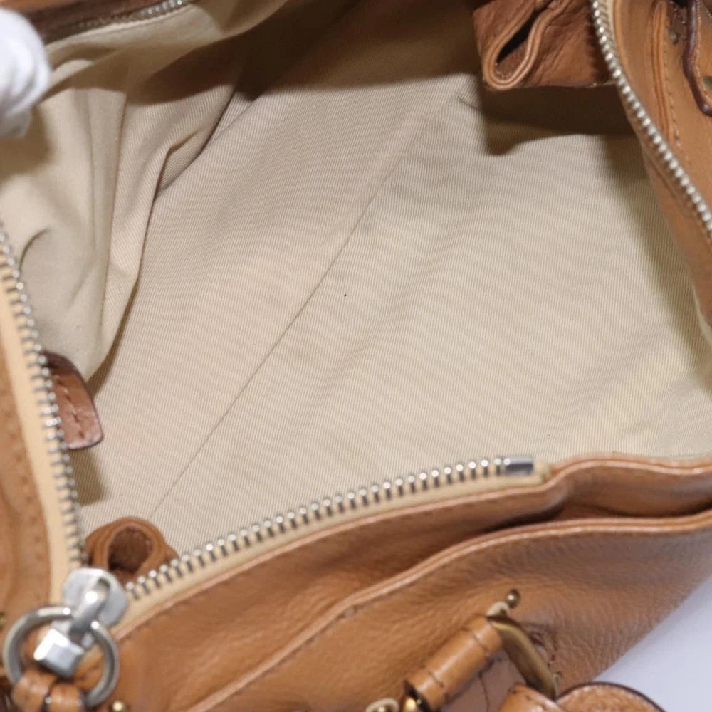 CHLOE PADDINGTON BAG BROWN LEATHER