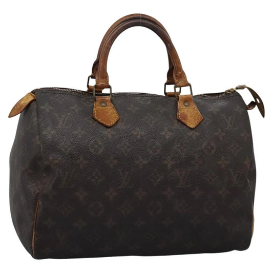 VINTAGE LOUIS VUITTON SPEEDY 30 BAG MONOGRAM CANVAS