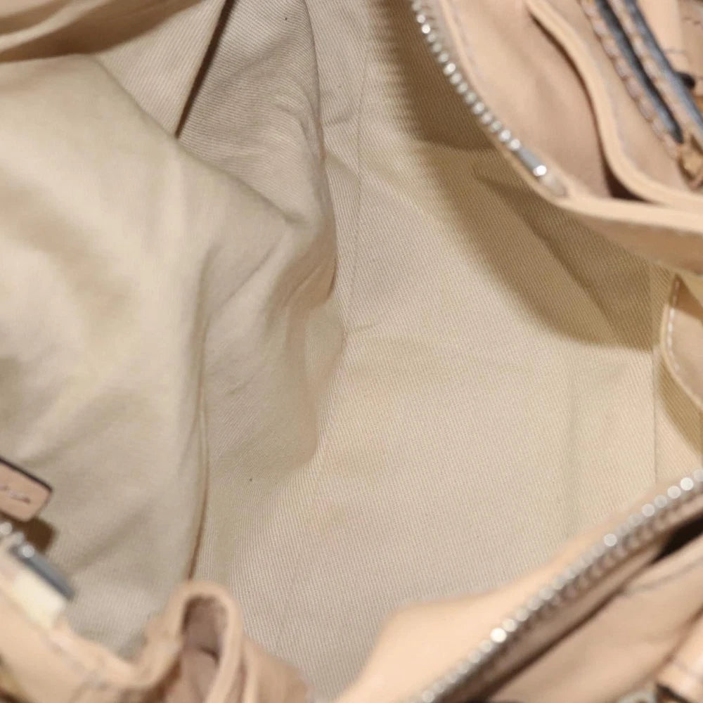 CHLOE PADDINGTON BEIGE LEATHER