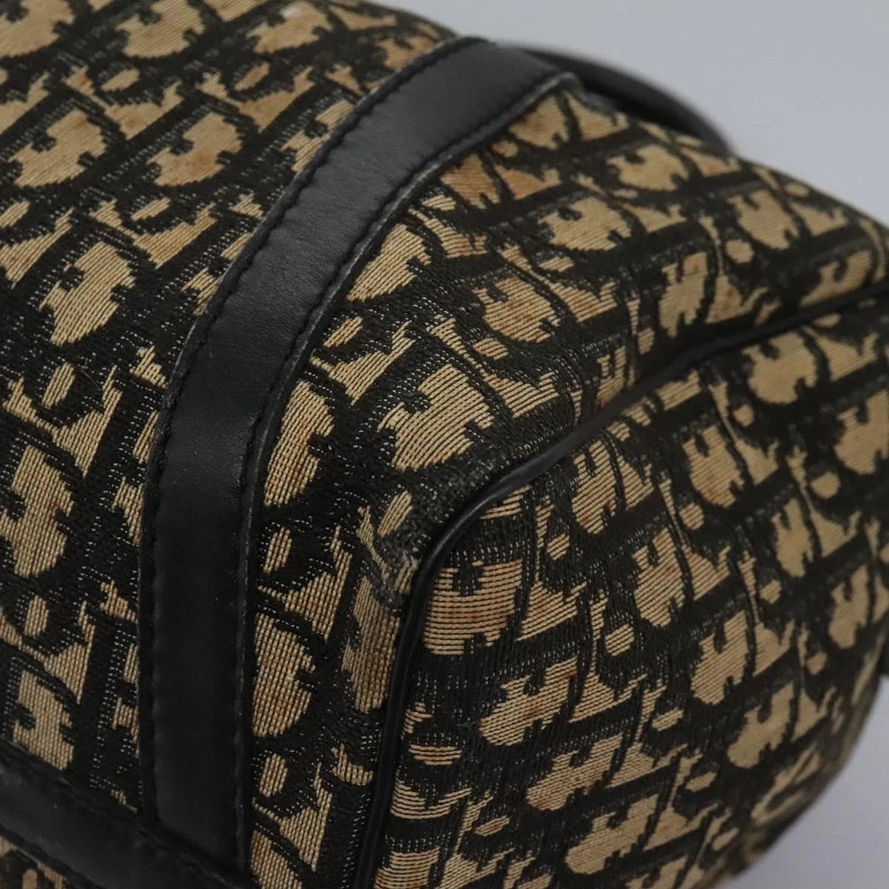 CHRISTIAN DIOR BOSTON BAG 30 TROTTER CANVAS