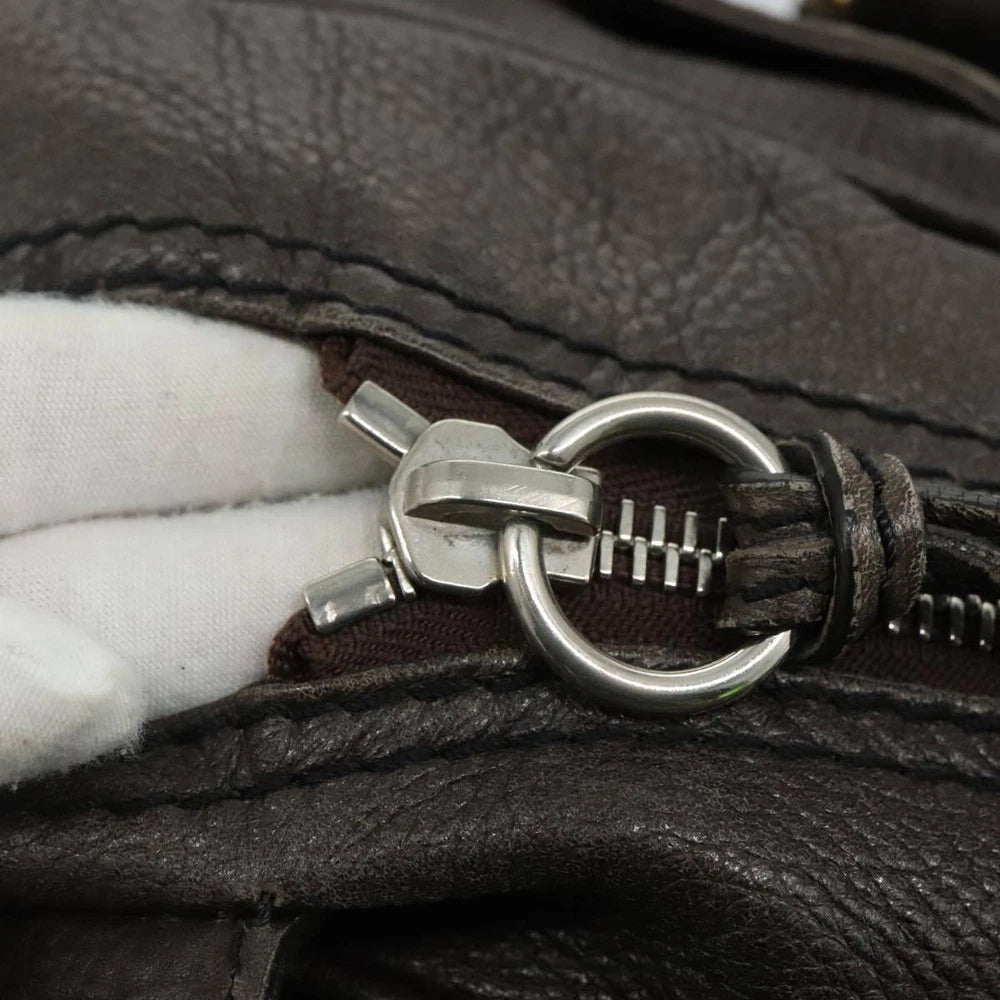 CHLOE PADDINGTON BROWN LEATHER