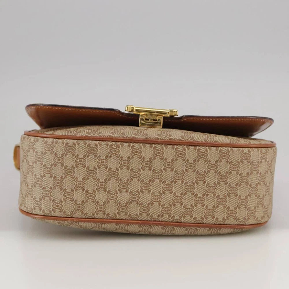 CELINE SHOULDER BAG MACADAM CANVAS