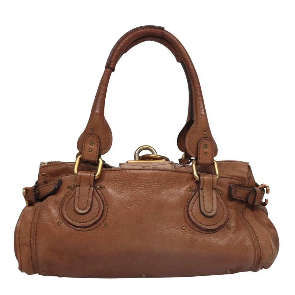 CHLOE PADDINGTON BAG BROWN LEATHER
