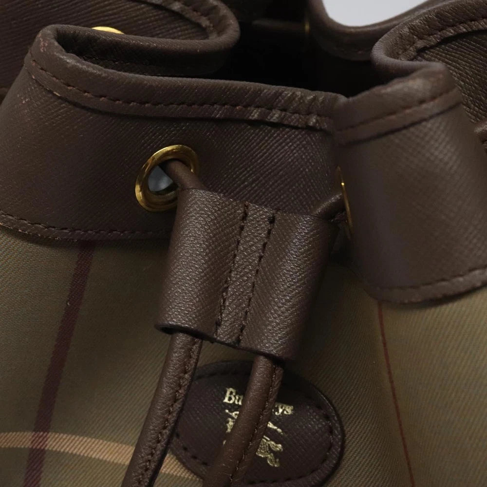 Vintage Burberry Bucket Bag - Nova Check Canvas