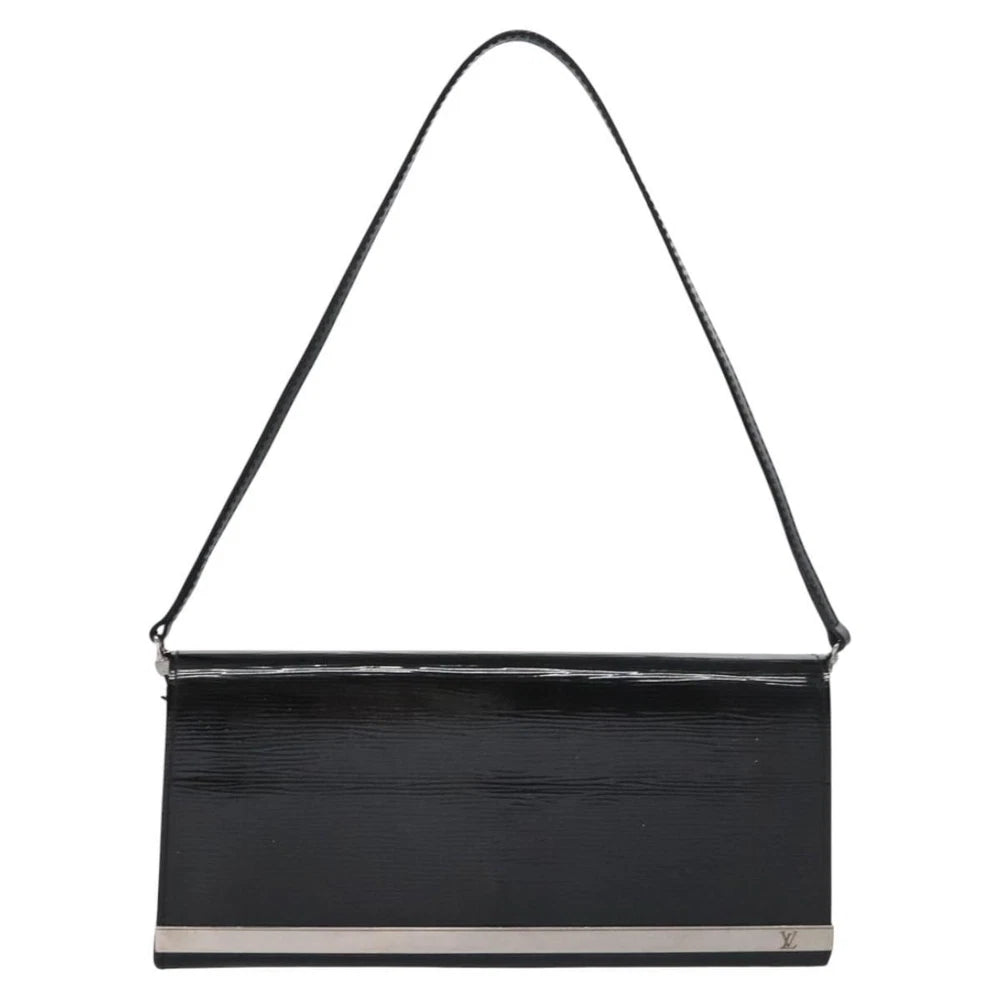 LOUIS VUITTON ELECTRIC SEVIGNE POCHETTE BAG BLACK EPI LEATHER