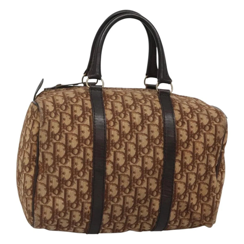 Dior Boston Bag 30 - Brown Trotter Canvas