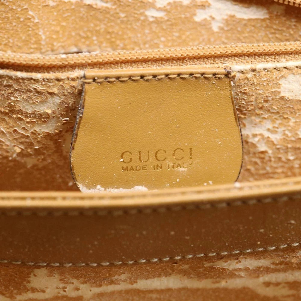 VINTAGE GUCCI CAMERA BAG GG CANVAS