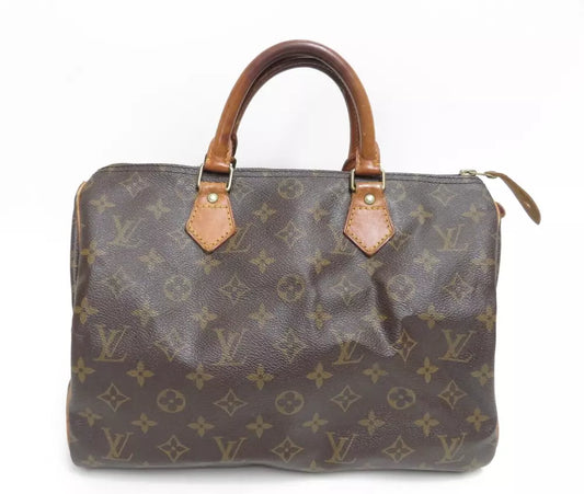 LOUIS VUITTON SPEEDY 30 BAG MONOGRAM CANVAS - Brands Select