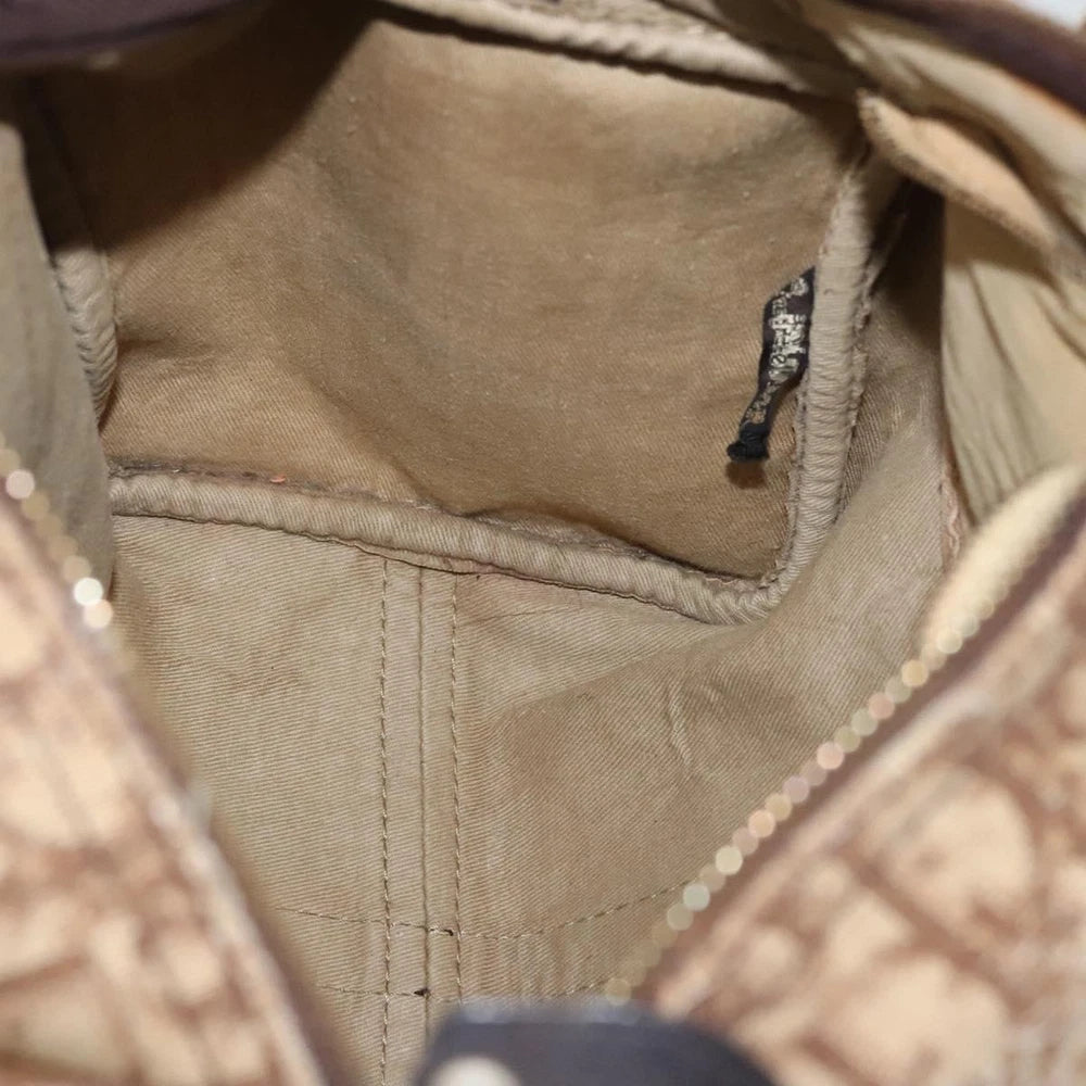 CHRISTIAN DIOR BOSTON BAG 30 TROTTER CANVAS