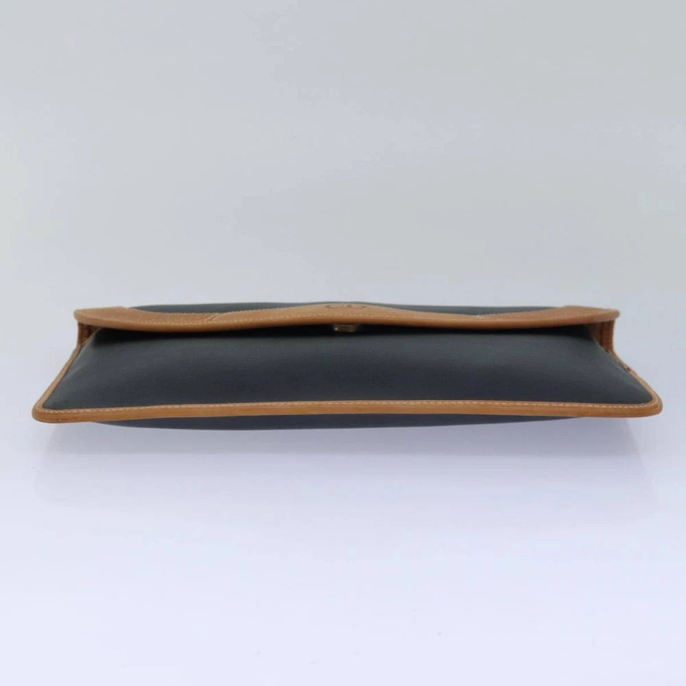 CHRISTIAN DIOR CLUTCH BLACK NYLON