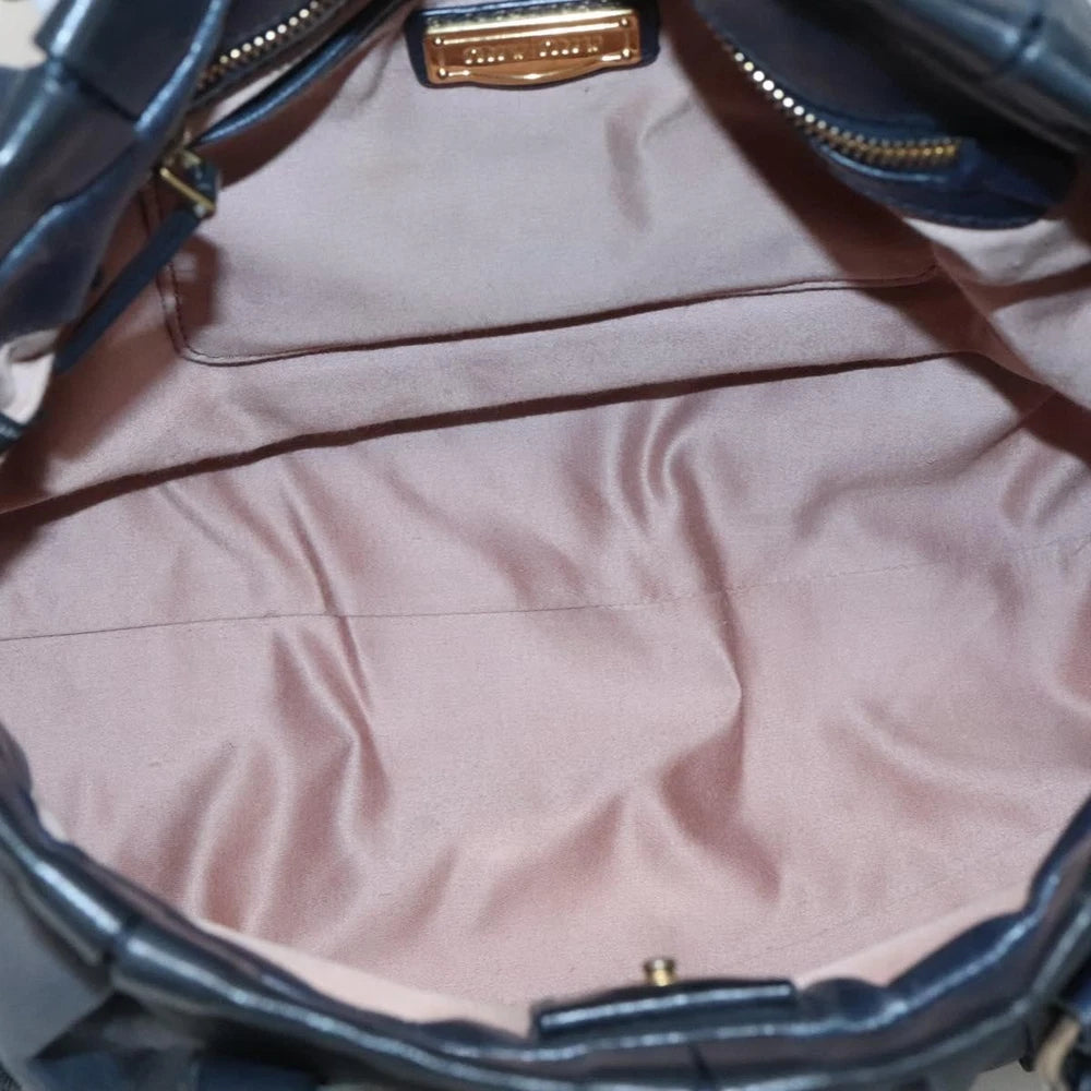 Vintage Miu Miu Bag - Navy Leather