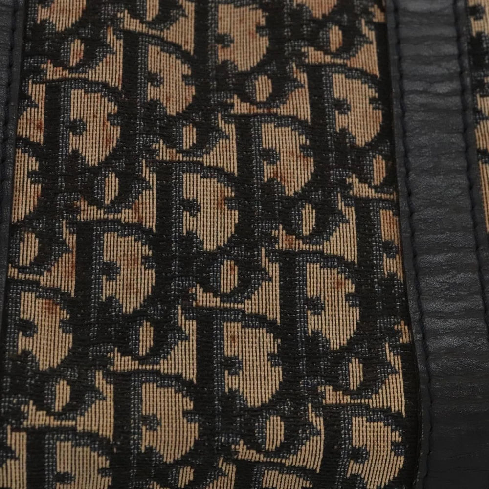 CHRISTIAN DIOR BOSTON BAG 30 TROTTER CANVAS