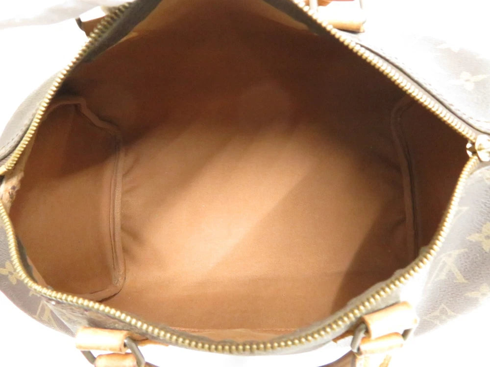 LOUIS VUITTON SPEEDY 30 BAG MONOGRAM CANVAS