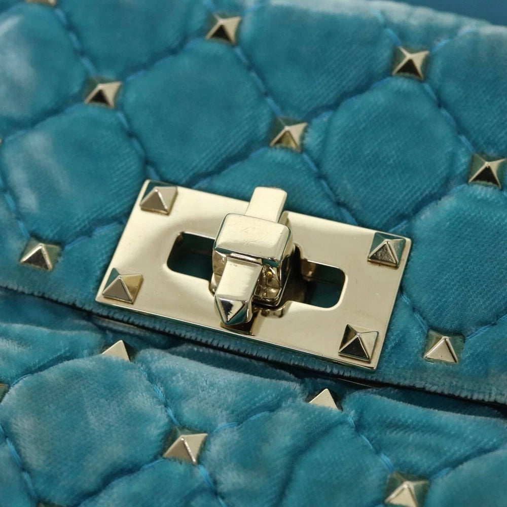 VALENTINO QUILTED BAG VELOR LIGHT BLUE