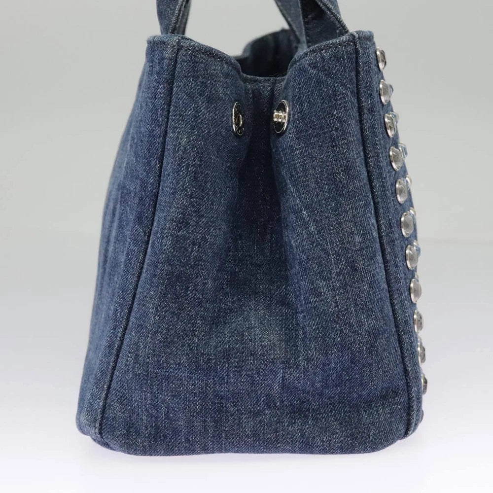PRADA BIJOUX CANAPA BAG DENIM